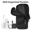 CaSZLUTION Travel Case for Google Chromecast, Fire TV 4K Ultra HD, Roku Streaming Stick Remote Controller - Portable Storage for Smart TV Accessories (Case Only) view 4