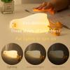 liqmin LED Duck Lamp, Yellow Silicone LAMP, Adjustable Dimmable Night Light with Timer, Rechargeable Bedside Touch LAMP, Funny Gifts for Decoration, Breastfeeding view 2