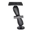 WINDFRD Aluminum 1.5" Ball Fish Finder Mount for Hummingbird Helix 5,7, etc., C Size Universal Marine Electronics Bracket, Compatible with RAM Mounts, Arkon, iBolt and More view 1