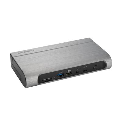 Kensington SD5800T Thunderbolt 4 and USB4 Quad 4K Display Docking Station, 100W Charging, 2 x HDMI, 2 x DP, 2.5G Ethernet, Card Readers, for Windows/MacOS (K32856NA)