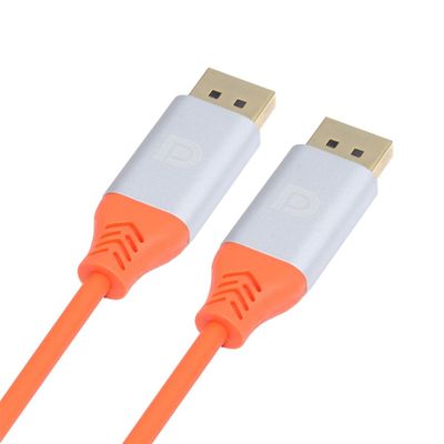 NFHK DP 4K to DP Displayport Ultra Soft High Flex Monitor Cable Hyper Super Flexible Cord Male to Male for Computer Graphics Card 200CM