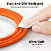 NFHK DP 4K to DP Displayport Ultra Soft High Flex Monitor Cable Hyper Super Flexible Cord Male to Male for Computer Graphics Card 200CM view 2