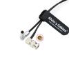 Alvins Cables Combination Power Cable for Zacuto Kameleon Pro EVF Rotatable 4 Pin to D-tap Power Cable with BNC to BNC SDI Coaxial Cable 75cm| 29.5in view 3
