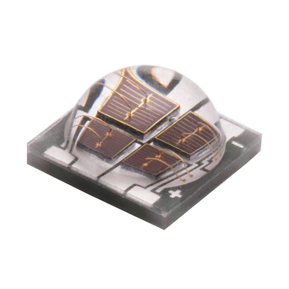 LEDGUHON 10PCS IR LED Chip,3W 5050 Infrared Light Emitter Diode Replacement Components for Night Vision,DIY Lights (1.6-2.0V,1500mA,845-850nm,120deg,42mil chip)