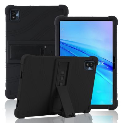 ATOOZ for TCL Tab 10 5G Tablet Case 10.1 Inch 2022 (9183W)/TCL Tab 10S 10.1 Inch Case for Kids (9080G/9081X) 2021 with PC Stand (Black)