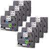 DYKJGS 8X Label Tape Compatible Brother Tz Tze231 12mm 0.47Inch Black on White, Replacement for Brother p Touch Label Maker H110 D210 D220 2040 view 1
