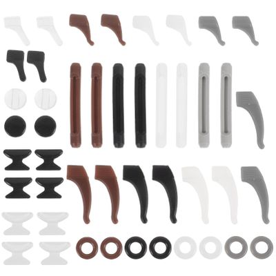 Angoily 1set Eyeglass Ear Holders Grips for Non- Comfort for Sports Outdoor Activities and Daily Wear Glasses Accessories