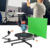 360 Video Camera Rig Panoramic Rotating Platform,360 Camera Booth,Angle Adjusted,360 Degree Spinner Rotating Camera Slider for Product Photography,Bullet-time view 1