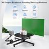 360 Video Camera Rig Panoramic Rotating Platform,360 Camera Booth,Angle Adjusted,360 Degree Spinner Rotating Camera Slider for Product Photography,Bullet-time view 2