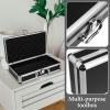DOITOOL Lockable Portable Tools Case with Handle 11.81X6.69X4.13In Small Password Suitcase Aluminum Toolbox for Storage Organization Home Travel view 3