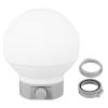 Softbox Diffusion Dome Kit with 2 Adapters for Photography Lights, Softbox Diffusion Dome Flash Diffuser Modifier for Photography Flash Light Diffuser Ball, Silicone Flash Diffuser Ball view 1