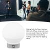 Softbox Diffusion Dome Kit with 2 Adapters for Photography Lights, Softbox Diffusion Dome Flash Diffuser Modifier for Photography Flash Light Diffuser Ball, Silicone Flash Diffuser Ball view 2