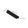 MECCANIXITY 25pcs SD Port Duct Covers Caps Silicone Plugs Protector for Laptop Camera Female SD Plug, Black view 2