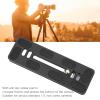 UPQRSG Quick Release Plate, Aluminium Alloy Camera Tripod Dancing Party, Quick Shoe Plate Adapter, Quick Release Mount with Anti Slip Rubber Pads[120mm] view 3