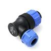 ZBLZGP WEIPU SP21 SP2110/P IP68 Waterproof 2 Pin Docking Screw Welding Soldering Cable Wire Plug Connector (Right Angle Female Plug) view 4