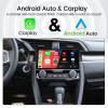 Radio Stereo for Honda Civic 2016-2021, Biorunn 9 Inch Octa Core GPS Navigation Wireless Wired Car-Play Android Auto Head Unit IPS Touch Screen FM AM RDS DSP, 8GB RAM 256GB ROM view 3