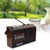Retro with Cassette Player AM FM Portable Stereo Radio Vintage Tape Player for Elderly & Kids (No USB SD) view 2