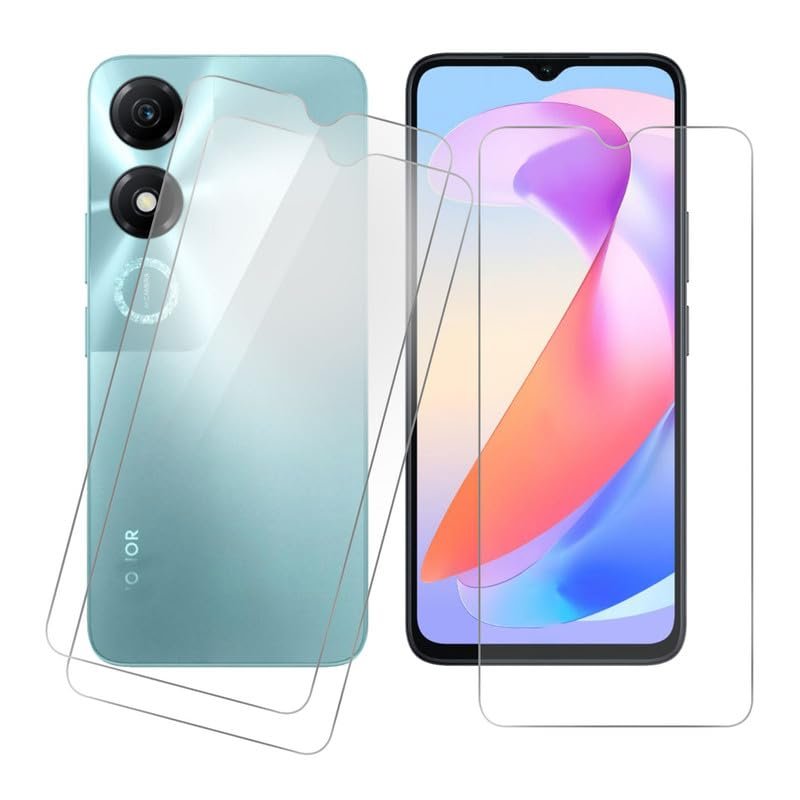 [3 Pack] Tempered Glass Protective Film for hon or Play 40s WDY-AN00 (6.56") Screen Protector .IJTYHF 9H Hardness Anti-Scratch No Bubbles Protective Film Tempered Glass Screen Protector