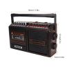 Retro with Cassette Player, AM FM Portable Stereo Radio for Tapes - Compact Recorder for Home, Kids Adults (US Plug) view 4