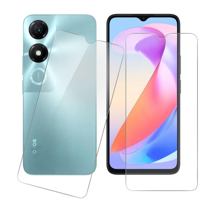 [2 Pack] Tempered Glass Protective Film for hon or Play 40s WDY-AN00 (6.56") Screen Protector .IJTYHF 9H Hardness Anti-Scratch No Bubbles Protective Film Tempered Glass Screen Protector