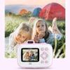 Andoer Instant Camera Children, 2.7K 4MP Digital Camera Children with 16X Digital Zoom, 2.4 Inch Camera Children with 4 Printing Paper Rolls, Gift for Girls and Boys 3 to 14 Years, Pink view 2