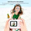 Andoer Instant Camera Children, 2.7K 4MP Digital Camera Children with 16X Digital Zoom, 2.4 Inch Camera Children with 4 Printing Paper Rolls, Gift for Girls and Boys 3 to 14 Years, Pink view 4