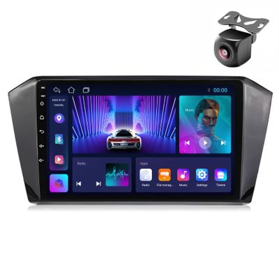 Android 12 System for Volkswagen VW Magotan Passat B8 2015-2021 Car Stereo with FM AM SWC Car-Play Android Auto GPS Navigation Touch Screen Upgrade Car Radio Multimedia Player (M100S 4core 1+32G)