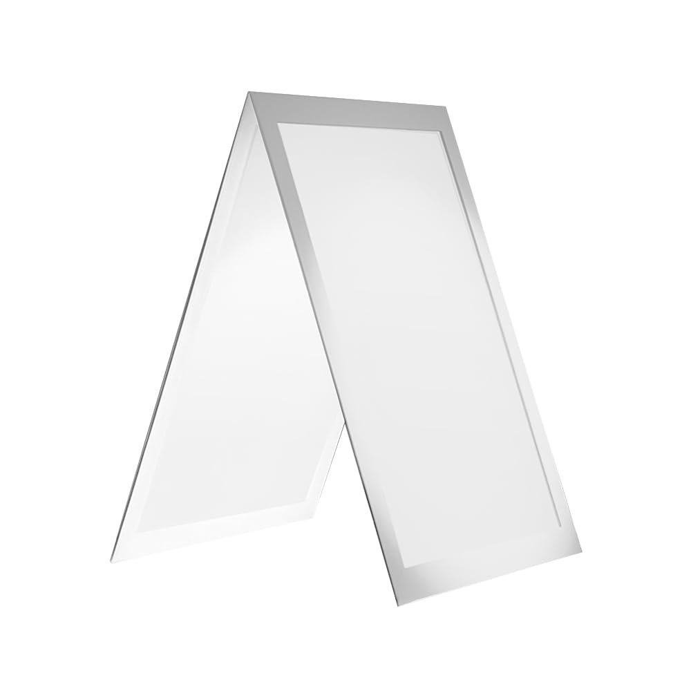 Andoer 850 x 295 mm Portable Photography Reflector, Foldable V Flat Light Reflector, Photography Reflector Cardboard for Photography Light Diffuser Board