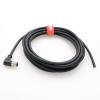 DRRI M12 Right Angle 8-Pins Male Sensor Connector to Fly Lead Waterproof Electrical Shield Cable for Automation Application 5M view 4