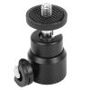 GOWENIC MiniHead with 360 Rotation, 1/4 Screw Mount Stand for DSLR Camera Camcorder (Black) view 4