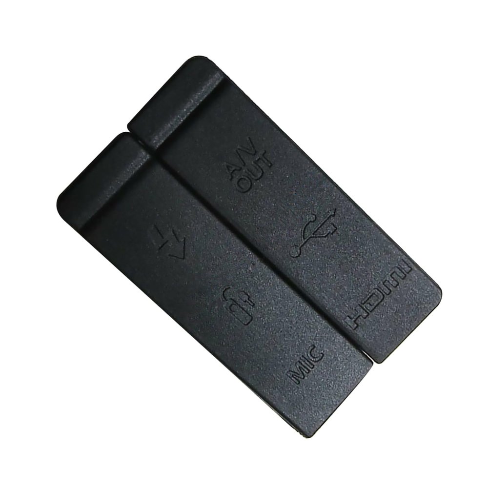 ZEZEFUFU Rubbber Cap Part USB Rubber Cover for Canon 5D Mark II 5D2 Interface Cover Replacement Parts