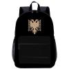 Albanian Eaglewalnut 17 Inch Laptop Backpack Large Capacity Daypack Travel Shoulder Bag for Men&Women view 1