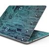 DesignSkinz - Compatible with MacBook Pro 13" wo TB (A1708) - Skin Decal Protective Scratch Resistant Vinyl Wrap - Electric Circuit Board V5 view 1