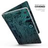 DesignSkinz - Compatible with MacBook Pro 13" wo TB (A1708) - Skin Decal Protective Scratch Resistant Vinyl Wrap - Electric Circuit Board V5 view 2