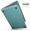 DesignSkinz - Compatible with MacBook Air 13" M2 (A2681) - Skin Decal Protective Scratch Resistant Vinyl Wrap - Simple Teal Pastel Color view 2