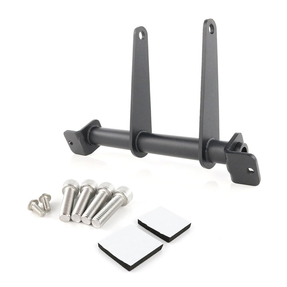 ASSYA Motorcycle Raised Navigation Mount Compatible with BMW R1250RS 2019 2020 2021 2022 2023 Navigator Relocation Kit Sat NAV Mount