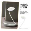 Uonlytech 4pcs USB Charging Desk Lamp Lamp Night Light Adorable Flying Saucer Reading Light for Boys and Girls No Harm to Eyes view 3