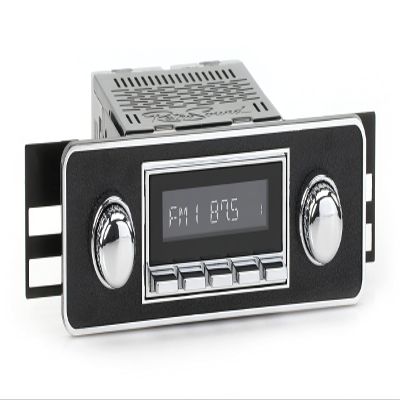 RetroRadio Compatible with 2002-06 Mitsubishi Lancer with DIN Kit Features Include Bluetooth, USB, AM/FM HC-M2-502-06P-76PMX1