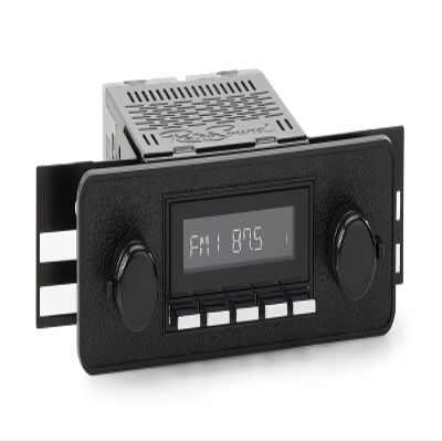 RetroRadio Compatible with 2002-06 Mitsubishi Lancer with DIN Kit Features Include Bluetooth, USB, AM/FM HBC-M2-402-40-90MX1