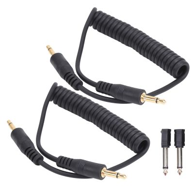 Acouto Universal 3.5mm?6.35mm Camera to Flash Sync Cable, Good Performance, Plug and Play,