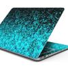 DesignSkinz - Compatible with MacBook Pro 14" M1/M2 (A2442/A2779) - Skin Decal Protective Scratch Resistant Vinyl Wrap - Black and Turquoise Unfocused Sparkle Print view 1
