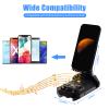 Dcsmges Bluetooth Phone Holder Compatible with Any Smartphone Phone Holder with Wireless Bluetooth Speaker Non-Slip view 3