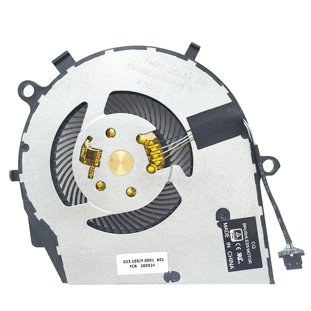 xinzhuoqi Replacement New CPU Cooling Fan for Dell Inspron 14 7405 Inspron 15 5406 5501 5502 5508 5400 5505 Latitude 3410 3510 E3410 E3510 Series DC5V Fan P/N BN7506S5H-N02P