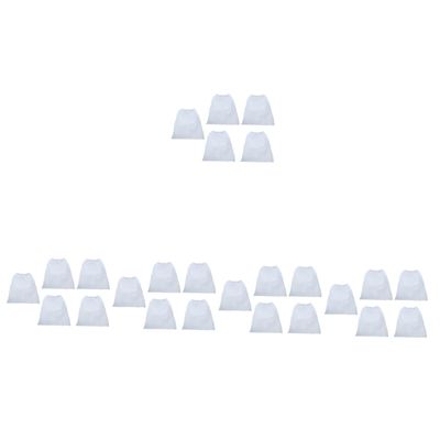 FOMIYES 25pcs Thickened Non-woven Nail Dust Collector Bags for Manicure Replacement Pouches for Nail Art Collectors Efficient Storage for Salon Use