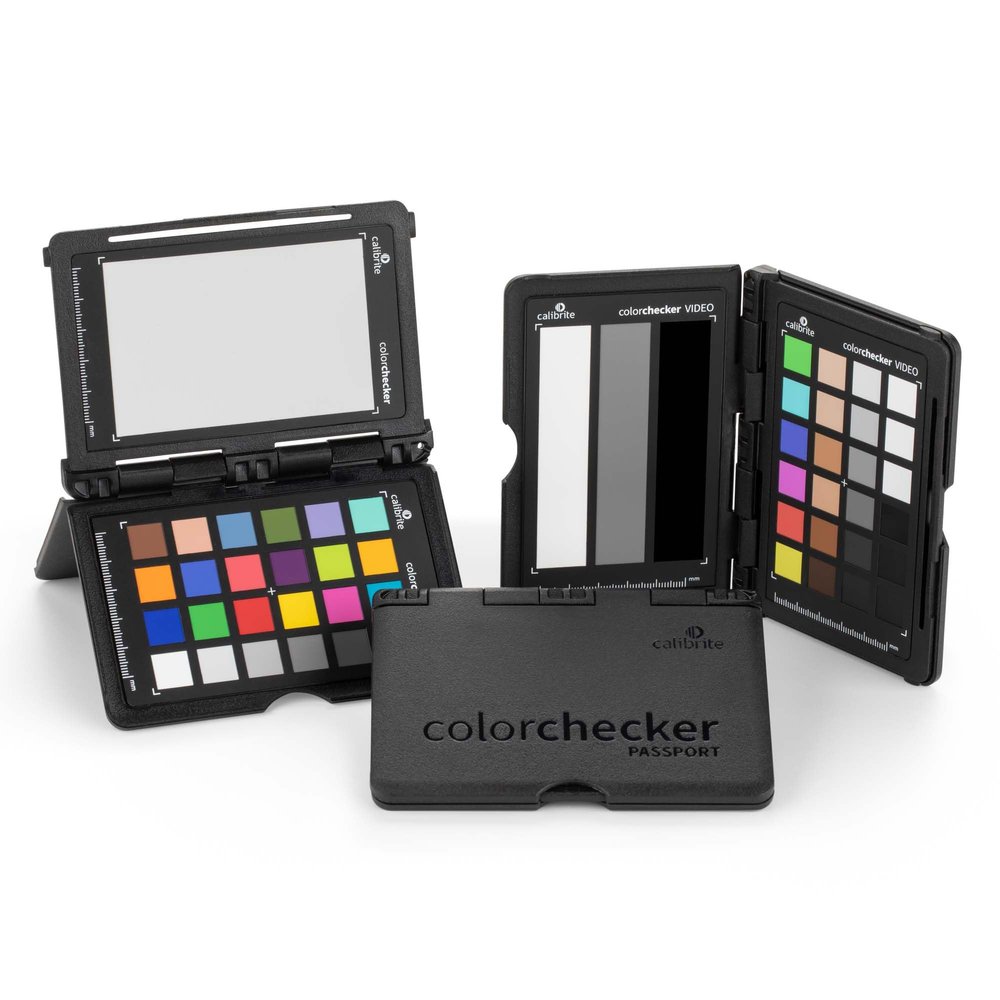 Calibrite ColorChecker Passport Video 2 Portable Color Calibration Kit for Photo/Video, Classic 24 Patch and White Balance Targets w/2 Video Targets, Protective Case and Lanyard (CCPPV2)