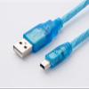 Applicable USB-FP-X Programming Cable Data Communication Connection Cable FP-X FP0R Series PLC Download Cable Transparent Blue Length 2 Meters view 2