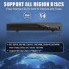 HD Blu Ray Player, Blue Ray/DVD/CD Player for TV, Play Region A/1 Blu-ray Disc and DVD Discs, Blu-ray DVD Player with HDMI/AV/Coaxial Output, USB Input, Built-in PAL NTSC (Zone 1 Blu-ray) view 4