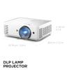 ViewSonic PA503HD 4000 Lumens High Brightness Projector with 1.1x Optical Zoom, USB, and HDMI inputs for Home and Office view 2