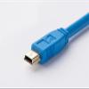 Applicable TCSXCNAMUM3P Download Cable M218 M238 M258 Series PLC Programming Cable Gold-Plated Blue 2 Meters view 3