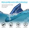 Augeny Car Shark Fin Antenna Cover, Super Functional Car AM/FM Radio Signal Roof Aerial Cover with Adhesive Tape Base, Vehicle Accessories Antenna Replacement for Car SUV Truck Van (Blue) view 4